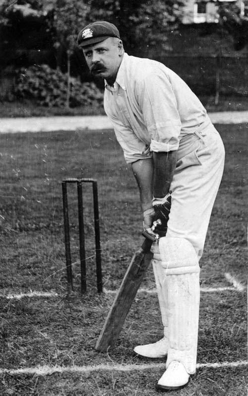 22nd January 1929:  Tom Hayward (1871 - 1939) played for England (1893 - 1914) and Surrey.  (Photo by Hulton Archive/Getty Images)