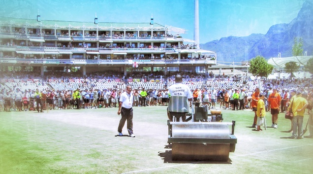 Memories of Newlands - Being Able To Walk On The Outfield (Day 4 I think)